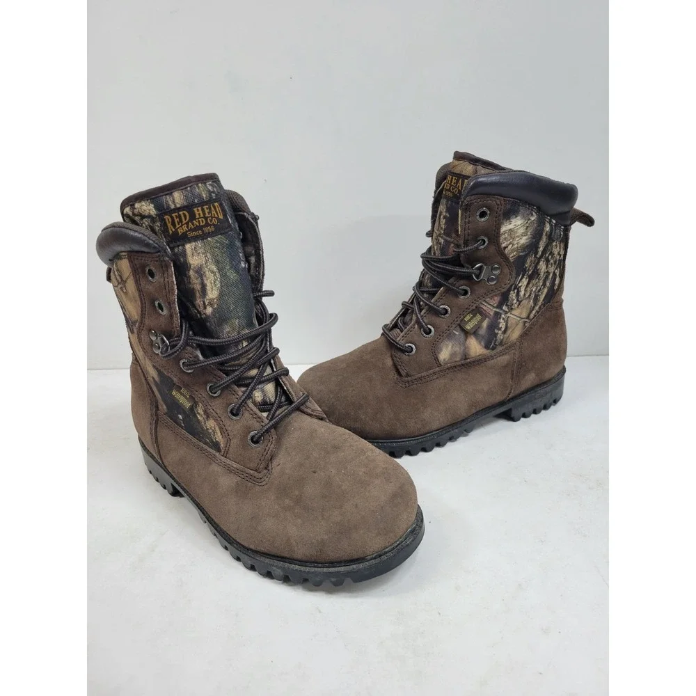 Red Head Youth Size 6M 600g Thinsulate Waterproof Camo Hunting Hiking Boots